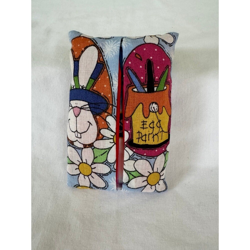 Kleenex Tissue Holder Bunny Rabbit Handmade New with Kleenex packet